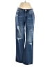 Flamingos Stars Blue Jeans Size S - photo 1