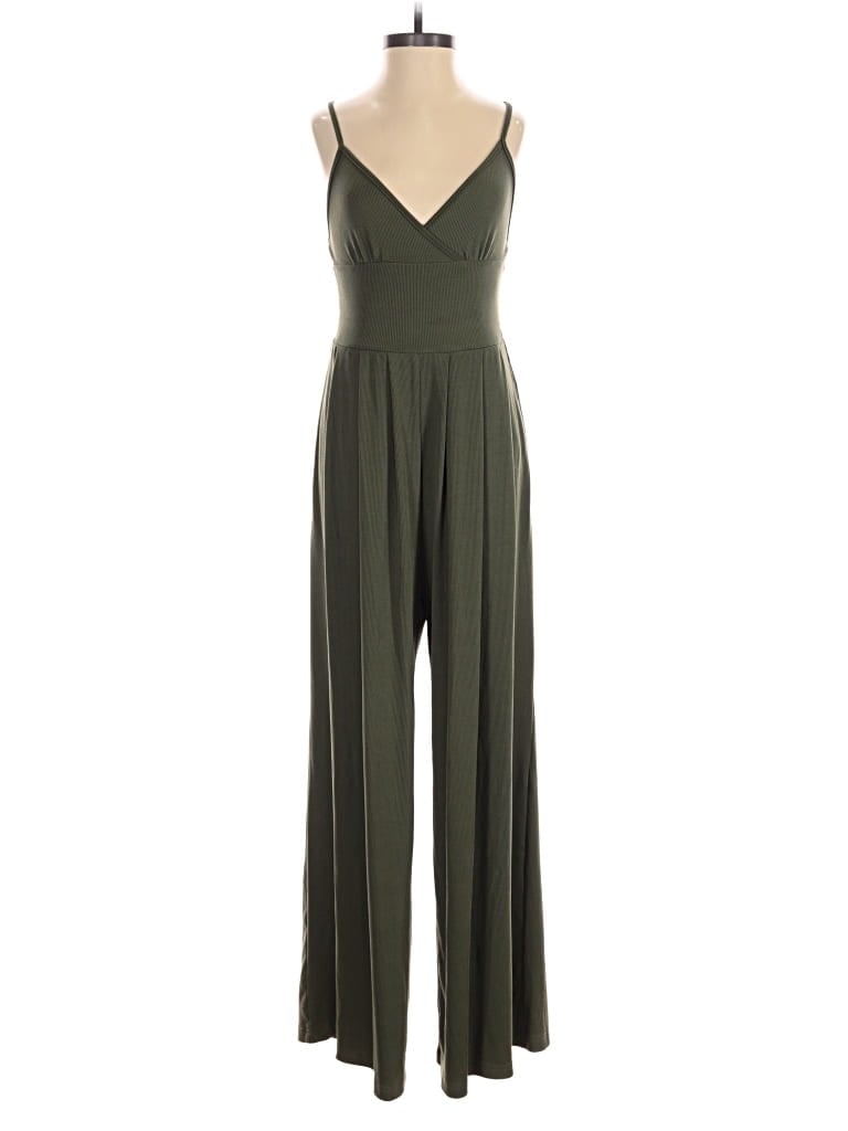 Pre-owned Cider Jumpsuit In Green