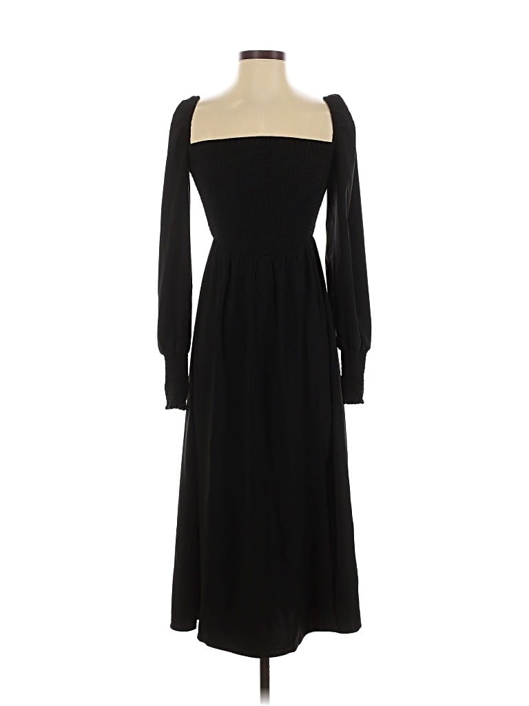 Pre-owned Commense Casual Dress In Black