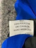Amanda U. 100% Polyester Blue Short Sleeve Blouse Size L - photo 5