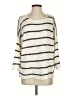 Lou & Grey Stripes Ivory Pullover Sweater Size XS - photo 1