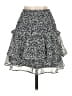 Sienna Sky 100% Polyester Paisley Blue Black Casual Skirt Size XS - photo 2