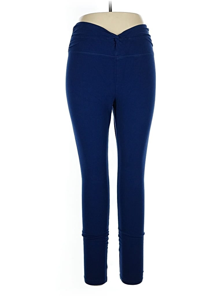 Pre-owned Victoria's Secret Pink Active Pants In Blue