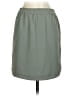 J.Crew 100% Polyester Solid Green Casual Skirt Size 00 - photo 2