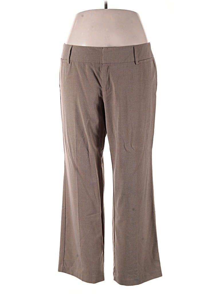 Pre-owned Ab Studio Dress Pants In Brown