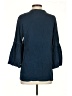 Maven West Blue 3/4 Sleeve Blouse Size XS - photo 2