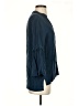 Maven West Blue 3/4 Sleeve Blouse Size XS - photo 4