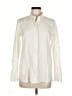 Leggiadro Ivory Long Sleeve Button-Down Shirt Size 8 - photo 1