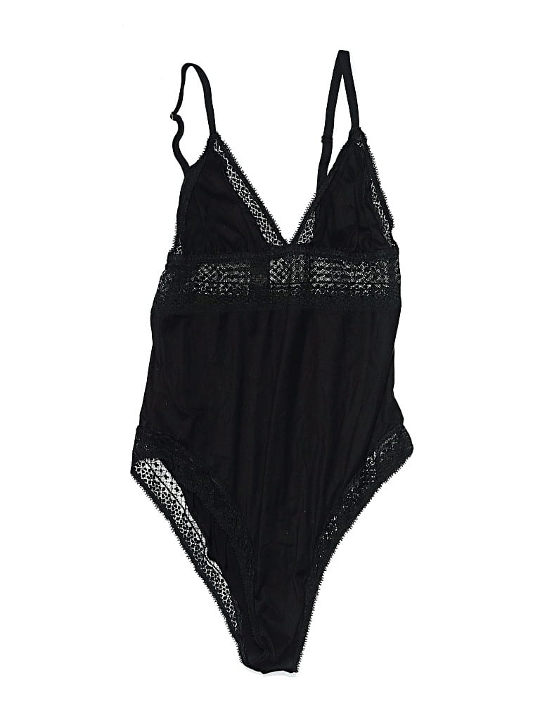 Pre-owned Victoria's Secret Bodysuit In Black