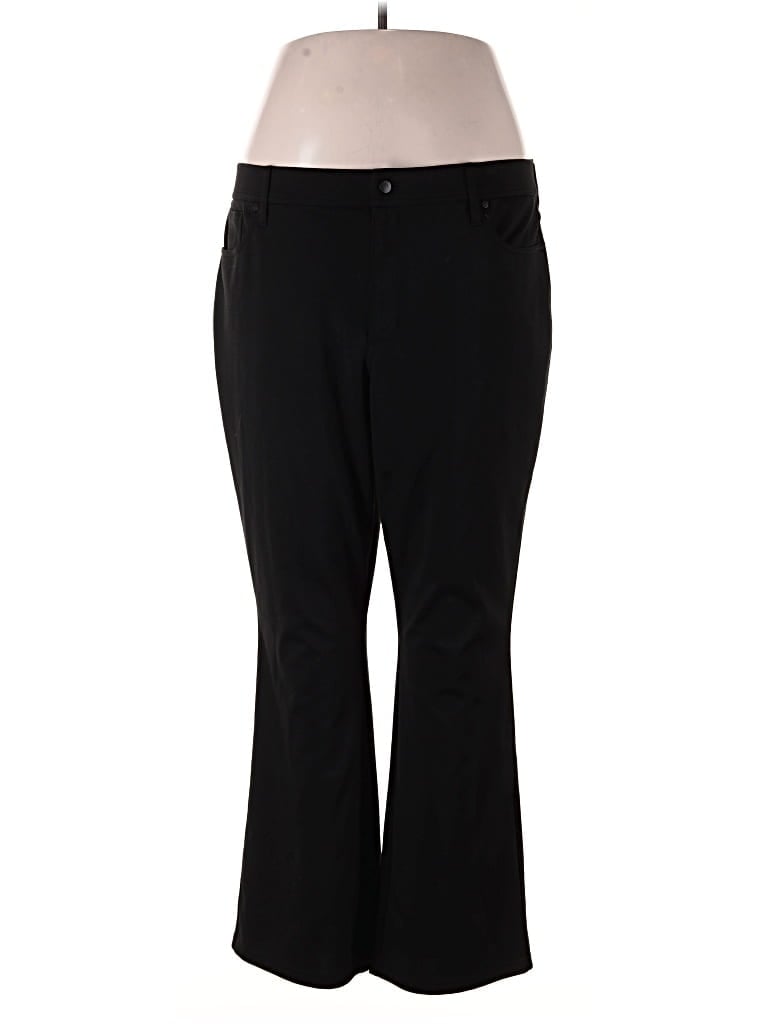 Pre-owned Simply Vera Vera Wang Dress Pants In Black