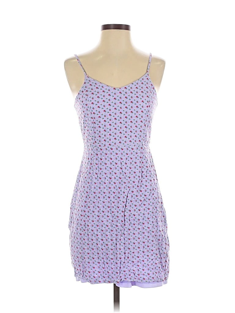 Pre-owned Daisy Street Casual Dress In Purple