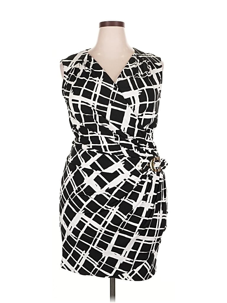 Pre-owned Caché Cocktail Dress In Black