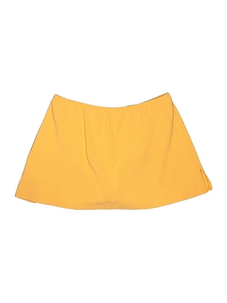 Pre-owned Lands' End Swimsuit Bottoms In Orange