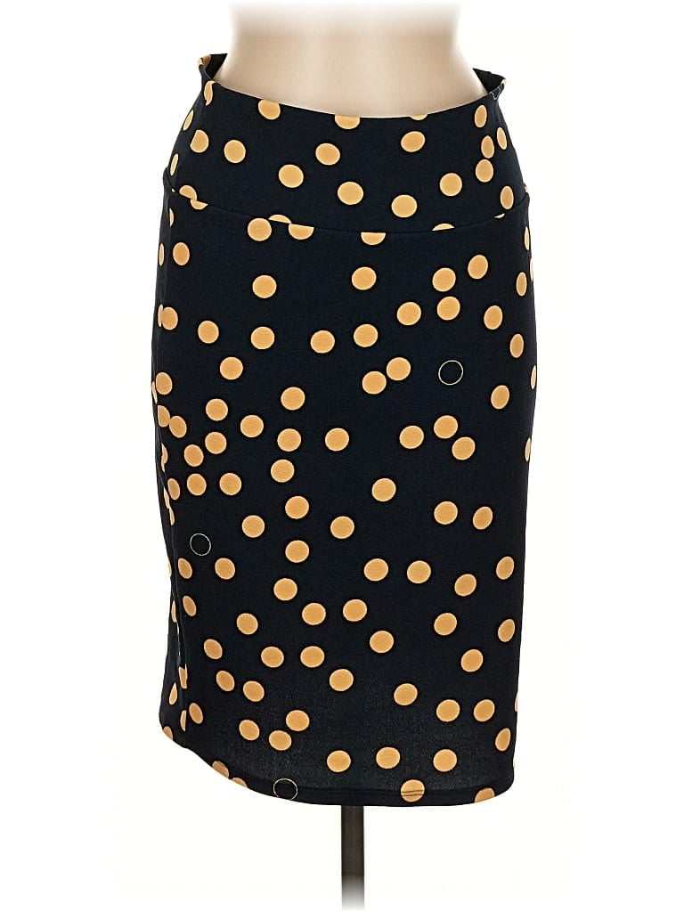 Pre-owned Lularoe Casual Skirt In Yellow