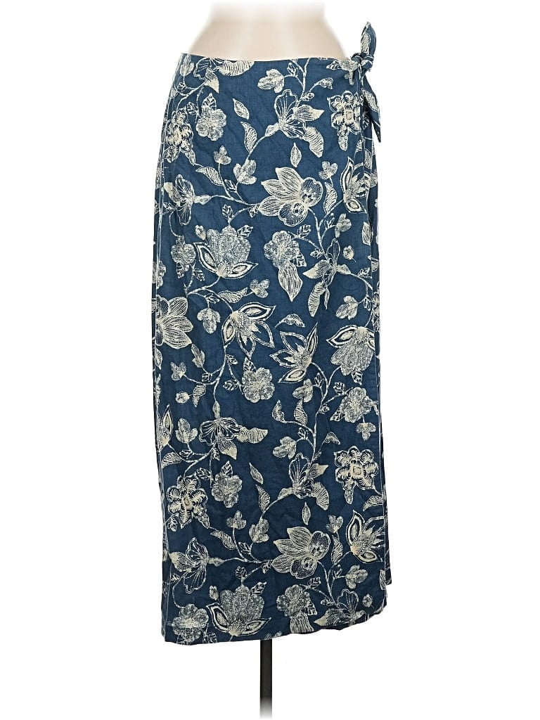 Pre-owned Ann Taylor Casual Skirt In Blue