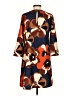 5twelve Print Brown Blue Casual Dress Size S - photo 2