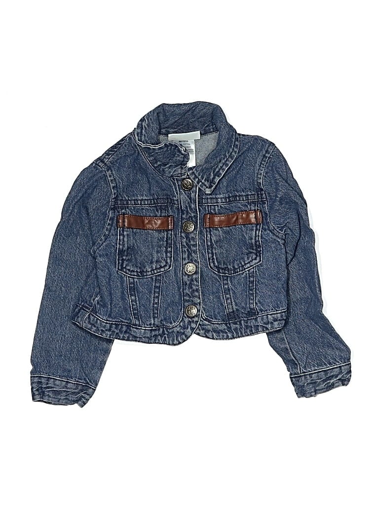 Pre-owned Nicole Miller Kids' Denim Jacket In Blue