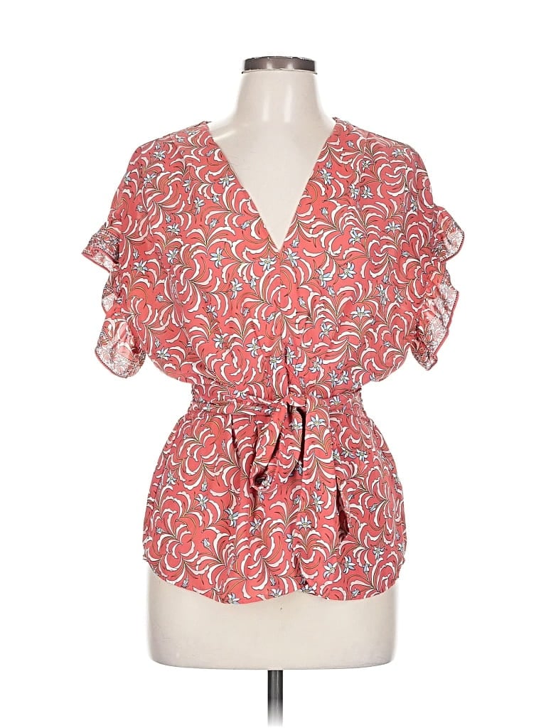 Pre-owned Max Studio Kimono In Pink