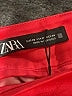 Zara 100% Polyester Solid Red Casual Skirt Size XS - photo 4