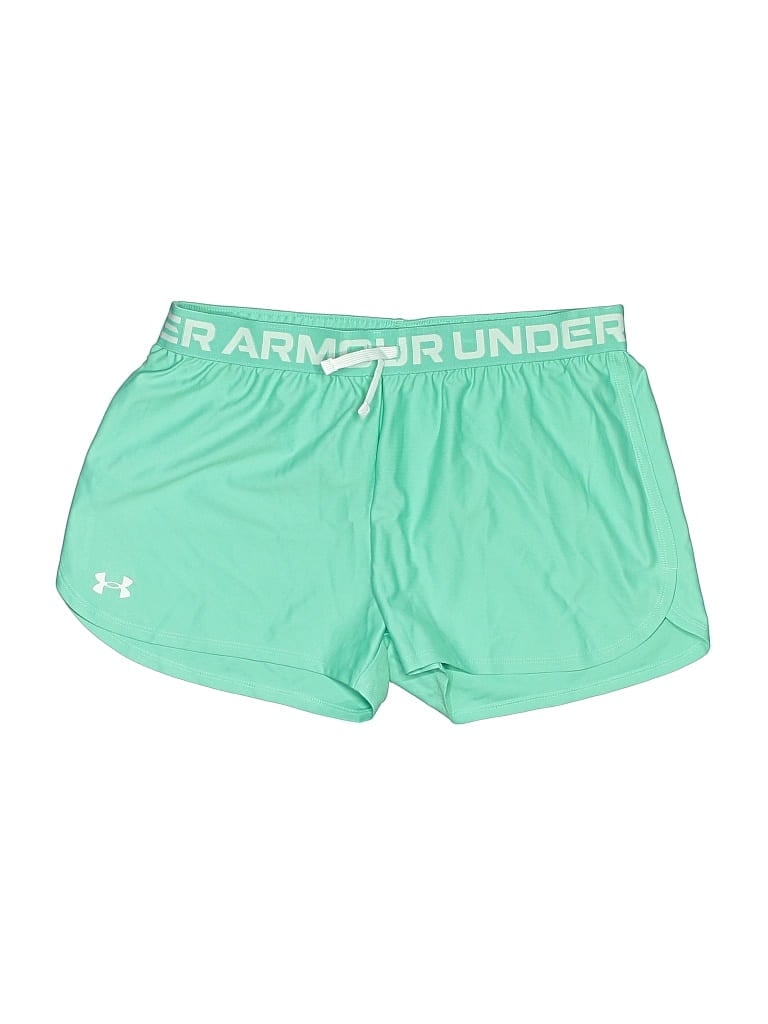 Pre-owned Under Armour Kids' Athletic Shorts In Green