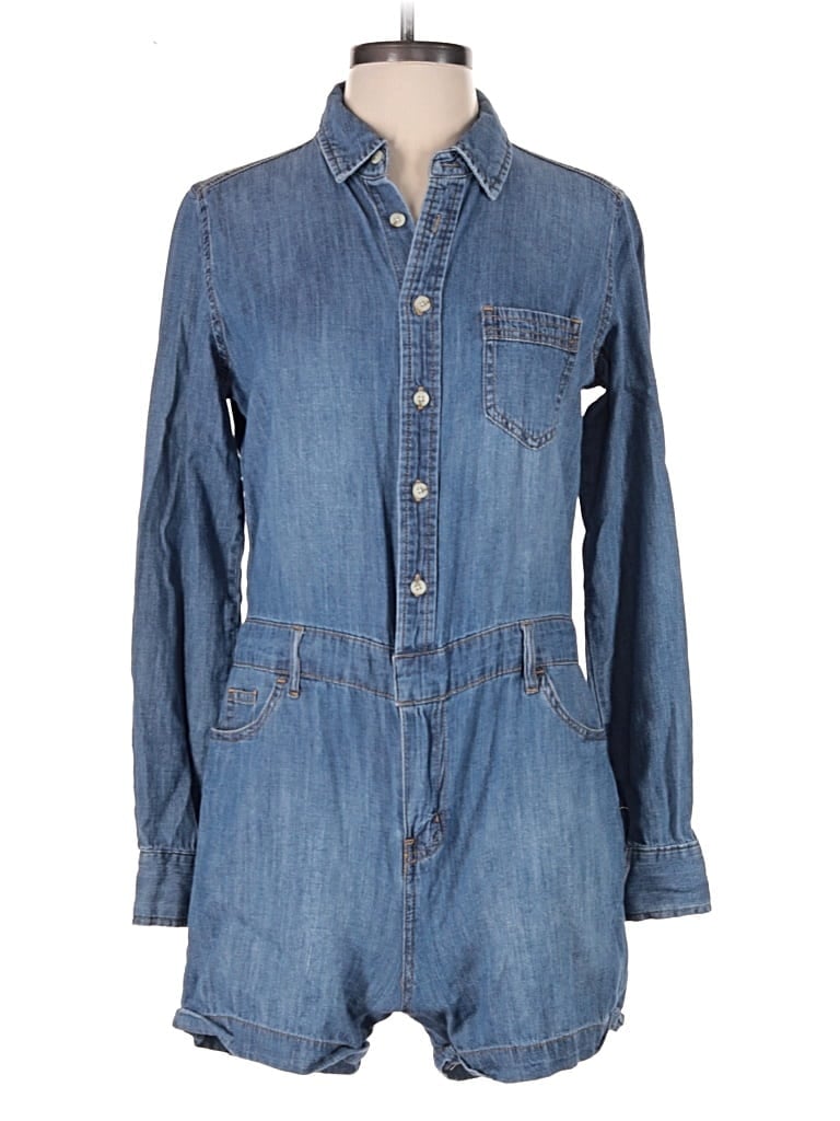 Pre-owned Universal Thread Romper In Blue