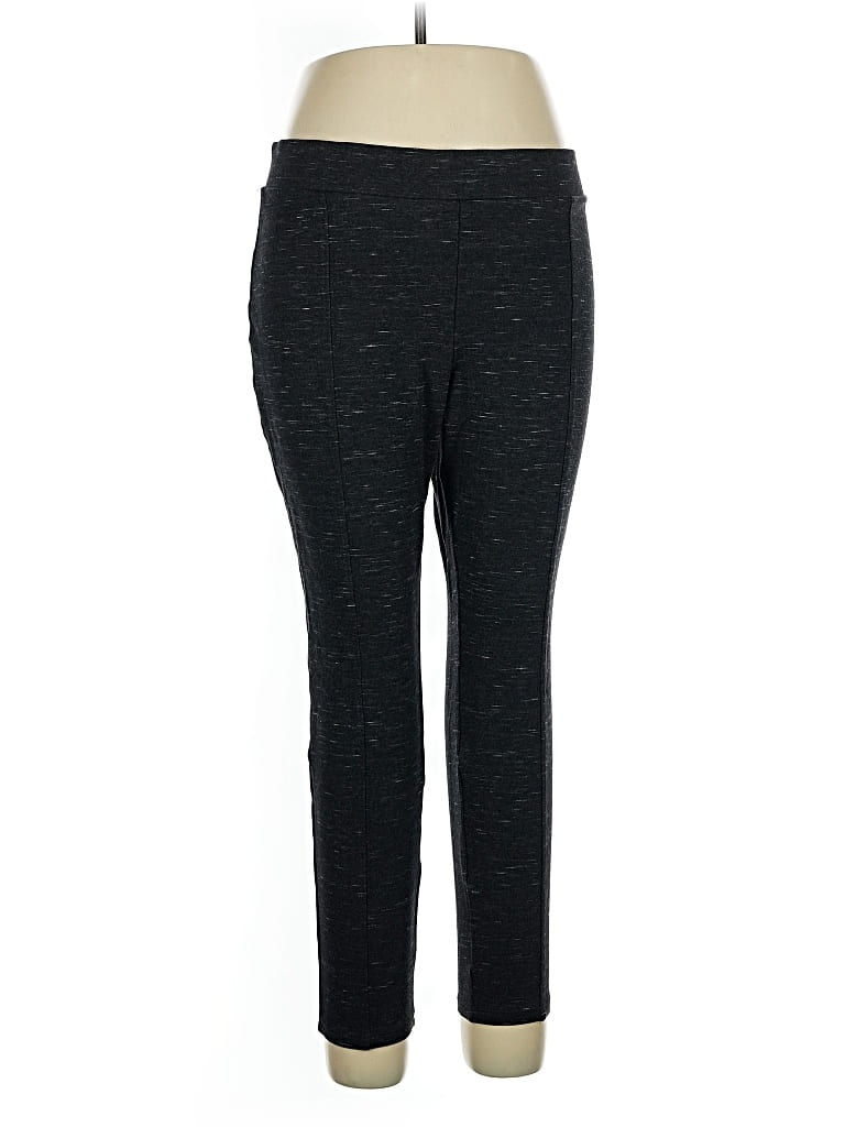 Pre-owned Time And Tru Active Pants In Black