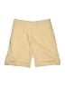 Bebe Solid Tan Khaki Shorts Size 4 - photo 1