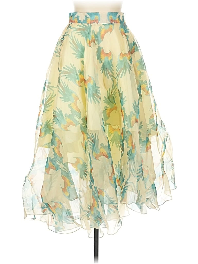 Pre-owned Beulah Style Formal Skirt In Green