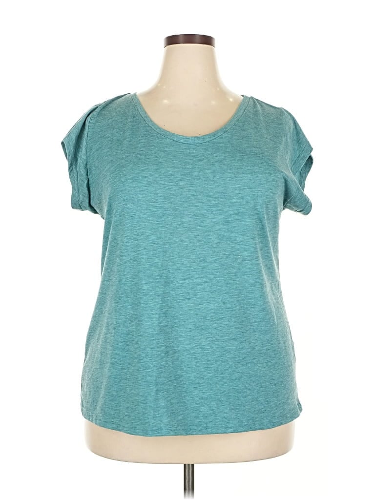 Pre-owned Fashion Short Sleeve T-shirt In Blue