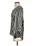 Drew 100% Rayon Silver 3/4 Sleeve Blouse Size S - photo 5