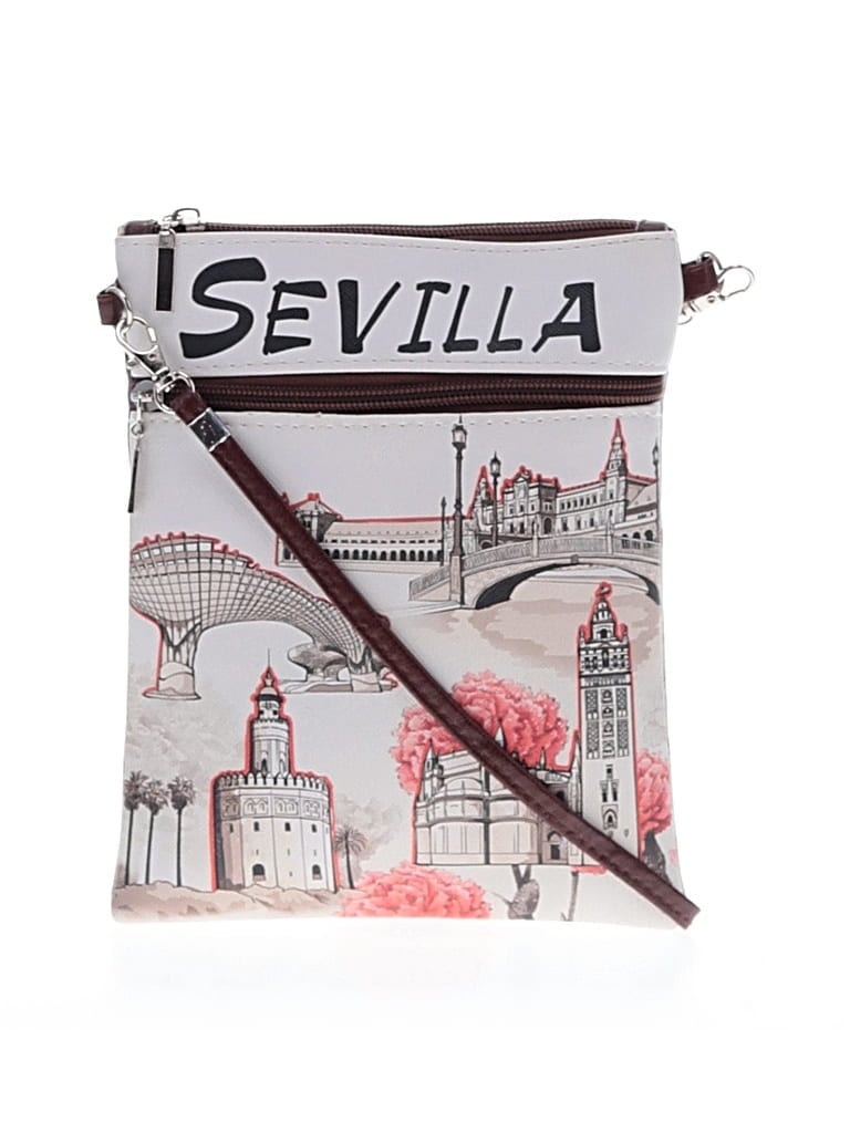 Pre-owned Assorted Brands Crossbody Bag In White