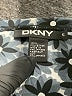 DKNY 100% Polyester Print Blue Casual Skirt Size S - photo 3