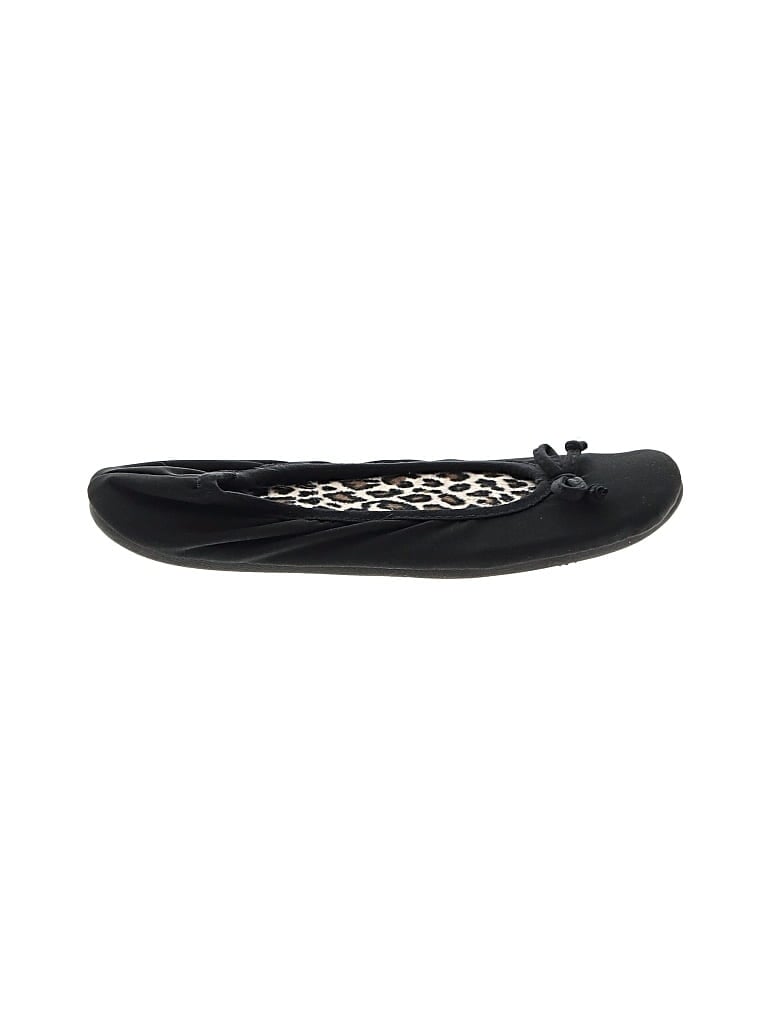 Pre-owned Assorted Brands Flats In Black