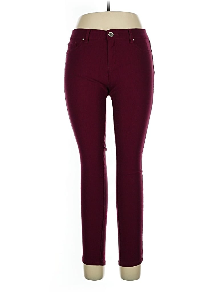 Pre-owned Ymi Jeans In Burgundy