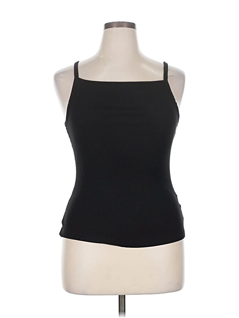 Pre-owned Philosophy Republic Clothing Tank Top Black Halter Neckline Tops
