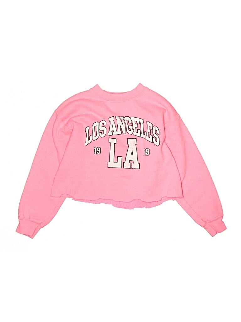 Pre-owned Assorted Brands Kids' Sweatshirt In Pink