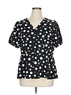 Agnes Orinda Short Sleeve Blouse