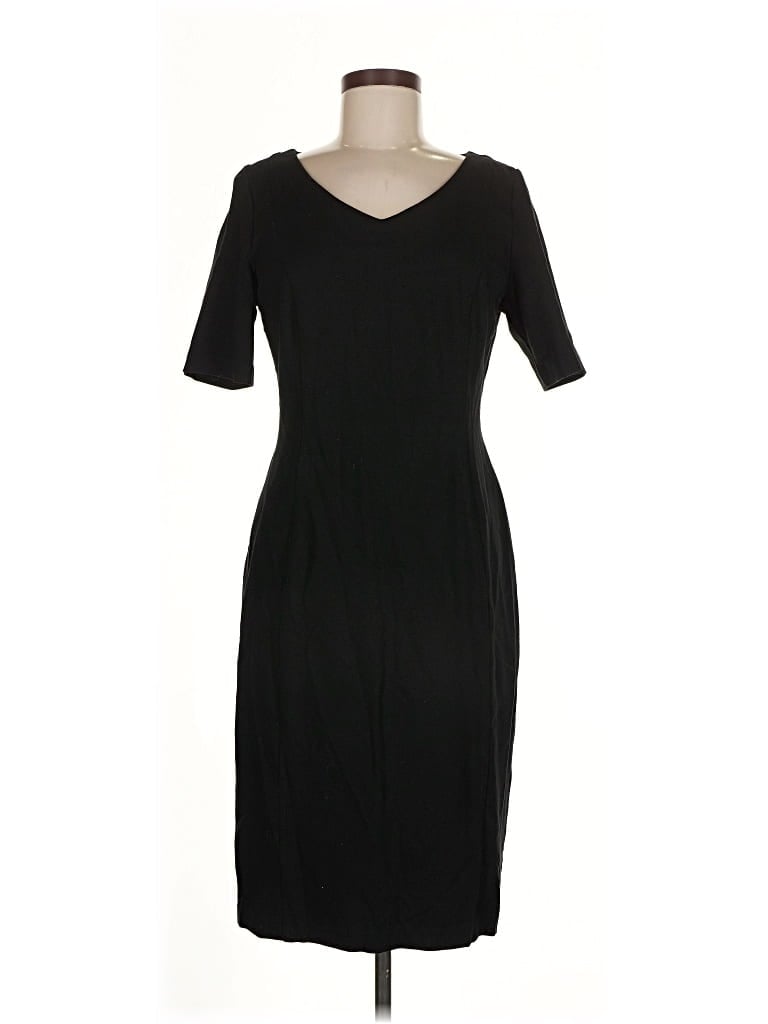 Pre-owned Talbots Casual Dress In Black