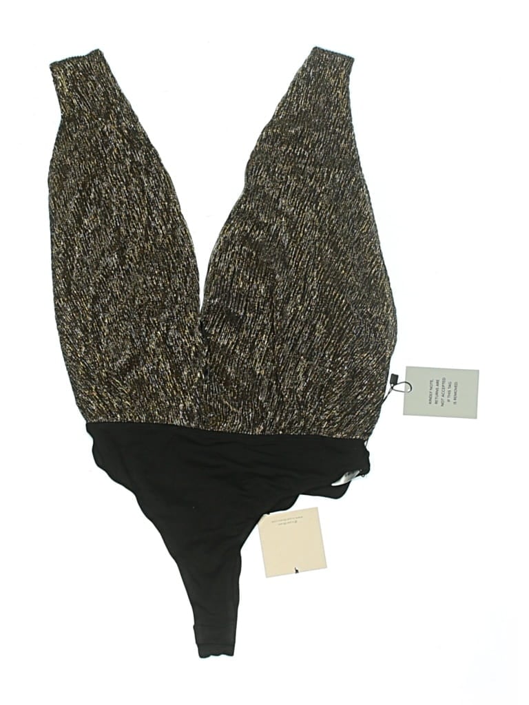 Pre-owned Superdown Bodysuit In Black