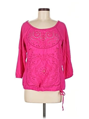 G.H. Bass & Co. 3/4 Sleeve Blouse (view 1)