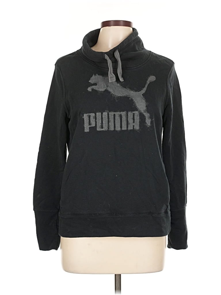 Pre-owned Puma Sweatshirt In Black