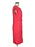 Gerard Darel Solid Red Casual Dress Size 8 (40) - photo 4