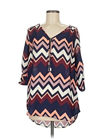 Wishful Park 3/4 Sleeve Blouse (view 1)