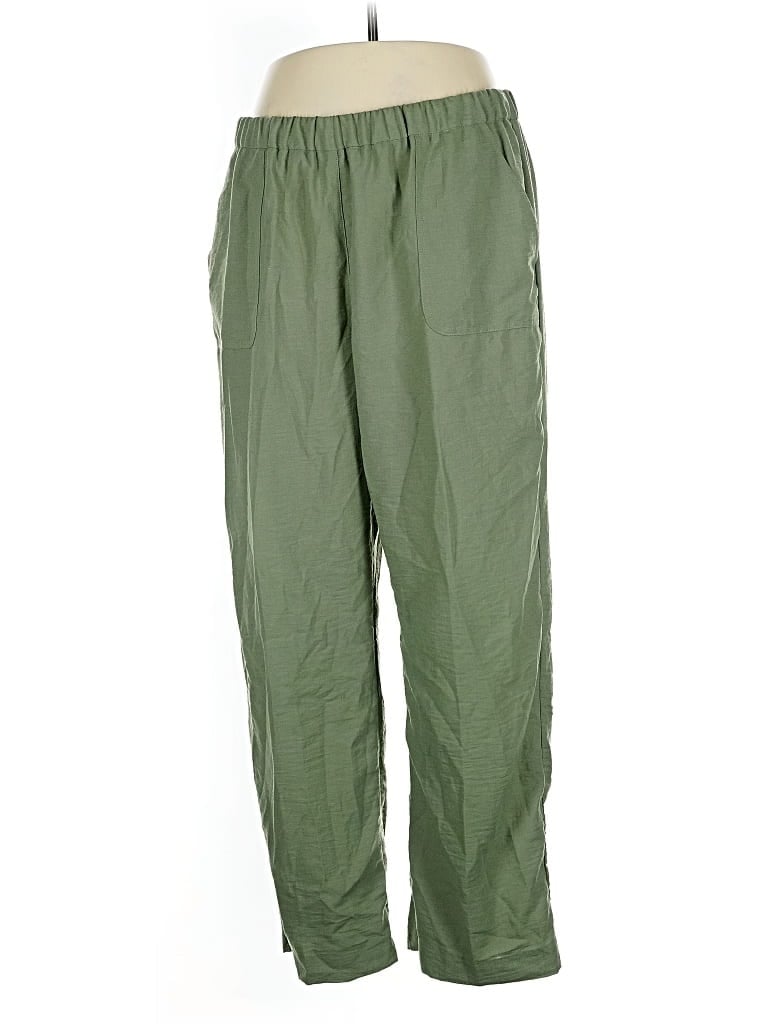 Pre-owned Alfred Dunner Casual Pants In Green