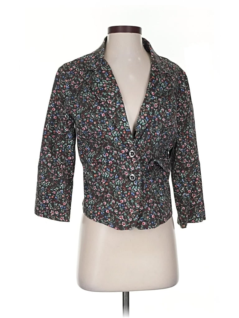 Pre-owned American Rag Cie Blazer Jacket In Black