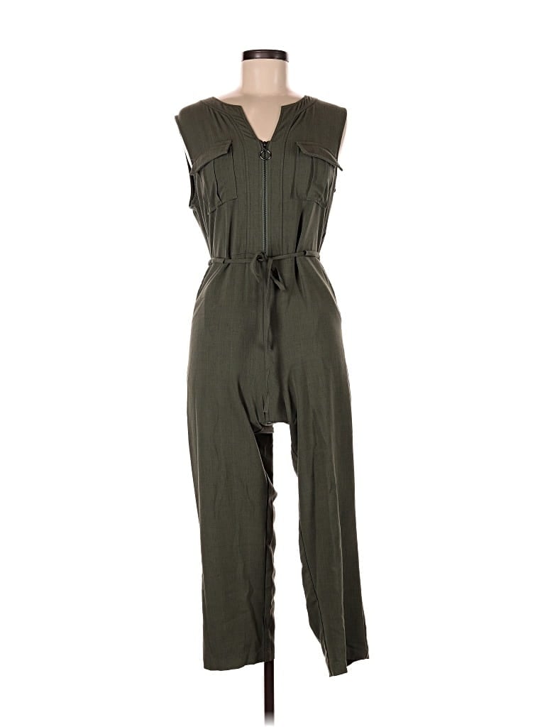 Pre-owned Glam Jumpsuit In Green