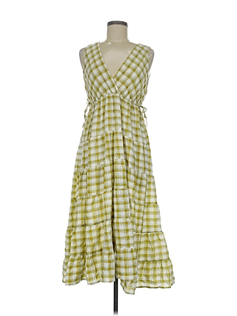 Pre-owned Max Studio Casual Dress In Green