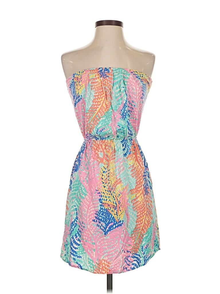 Pre-owned Lilly Pulitzer Cocktail Dress In Blue