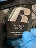Russell Athletic 100% Polyester Gray Casual Pants Size 6 - 7 - photo 3