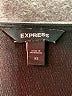 Express 100% Polyester Black Long Sleeve Blouse Size XS - photo 7